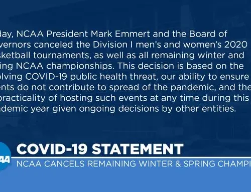NCAA Championships Cancelled