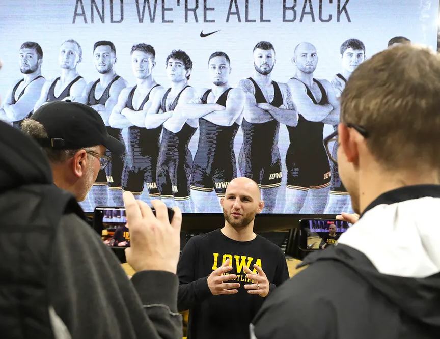 marinelli with iowa media
